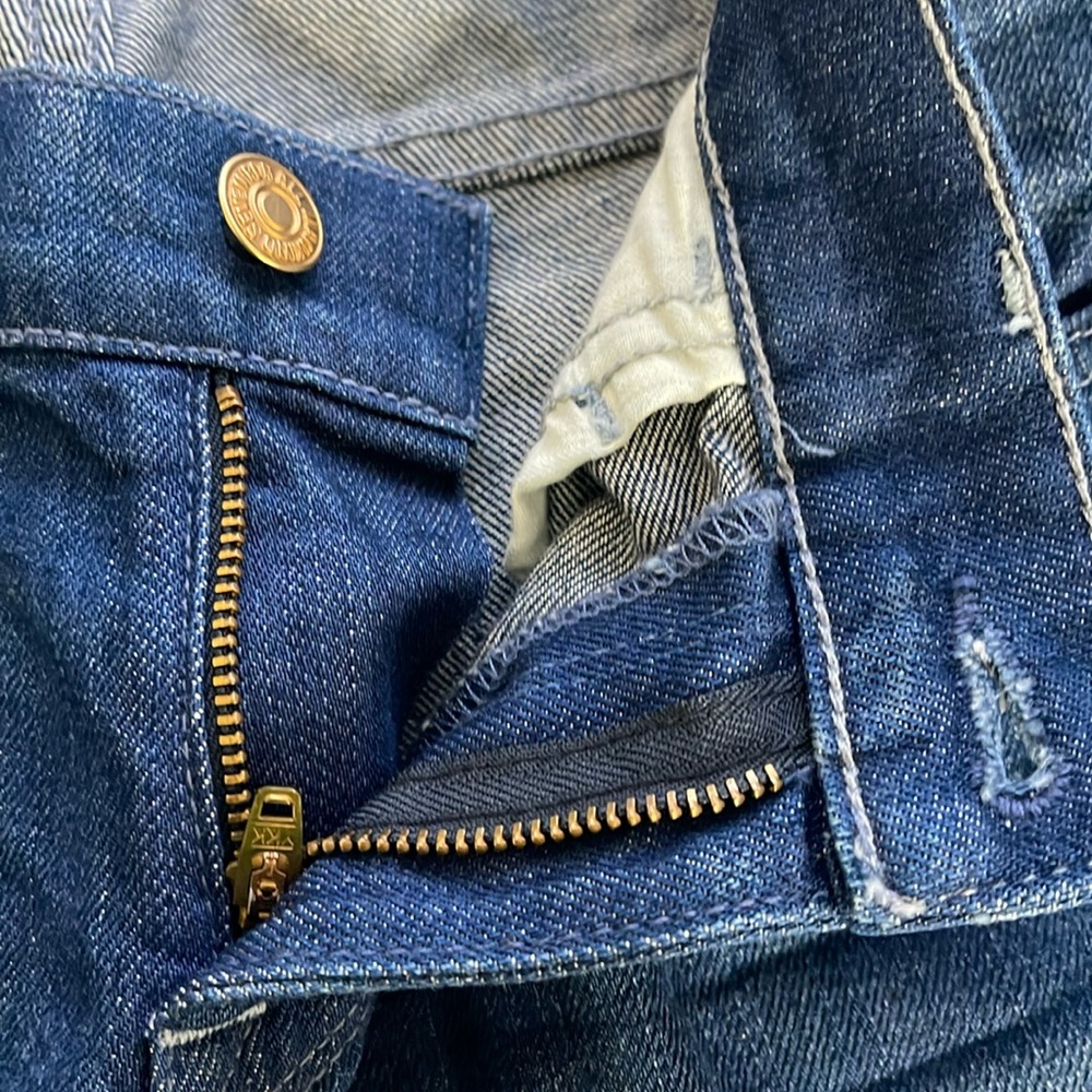 7 For All Mankind Low Rise Ginger Jean, Hirosaki Wash, 27 - Picture 10 of 13